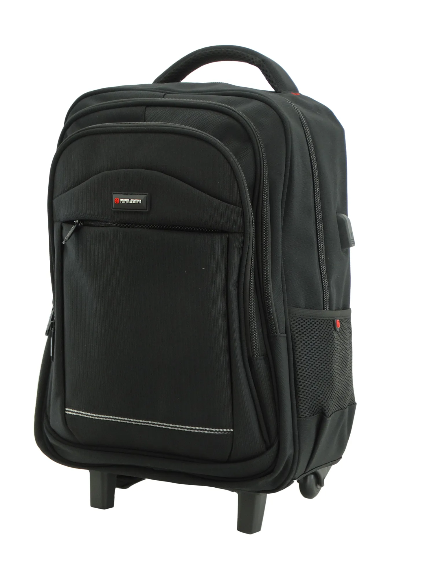 66886, Airliner - Trolley Backpack w/ Laptop Sleeve & USB Port