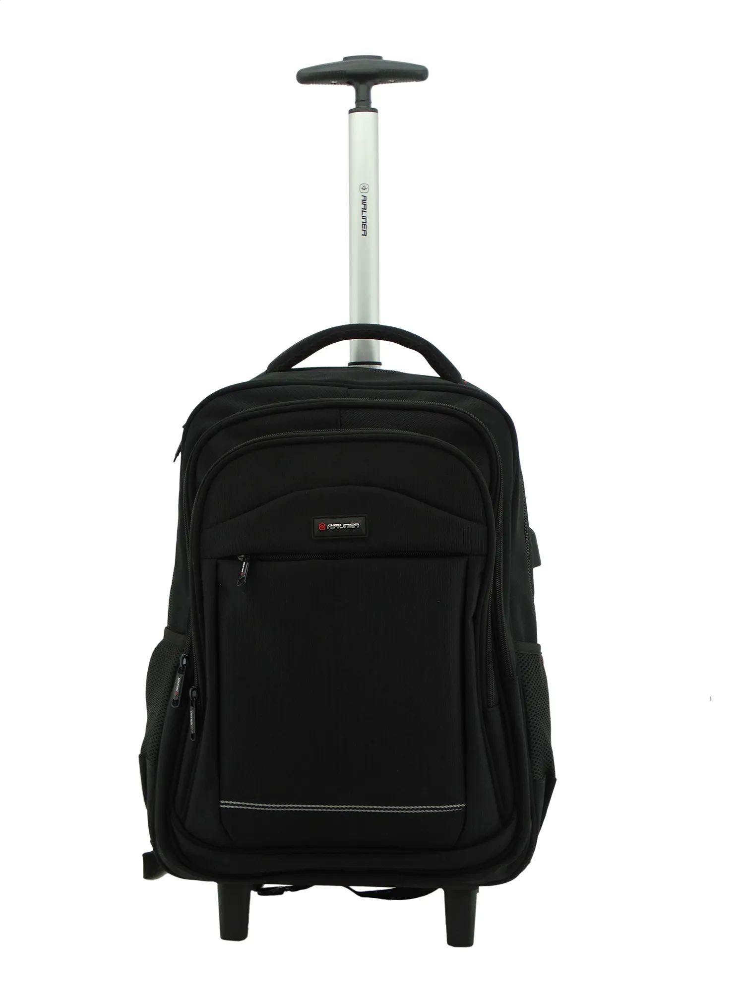 66886, Airliner - Trolley Backpack w/ Laptop Sleeve & USB Port