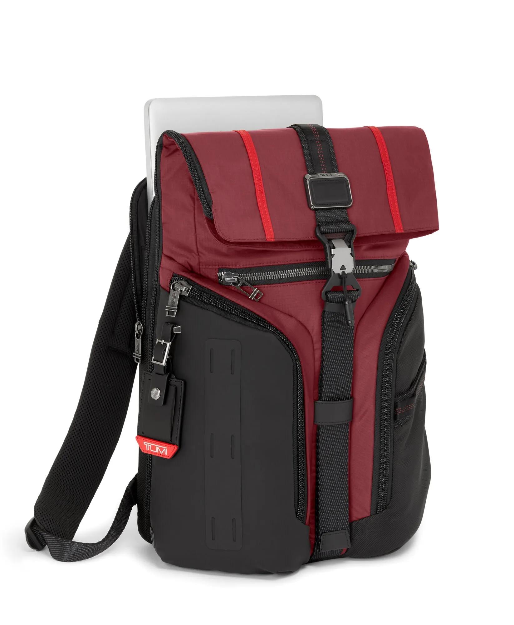 Alpha Bravo Logistics Flap Lid Backpack -  Desert Red