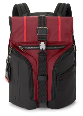 Alpha Bravo Logistics Flap Lid Backpack -  Desert Red