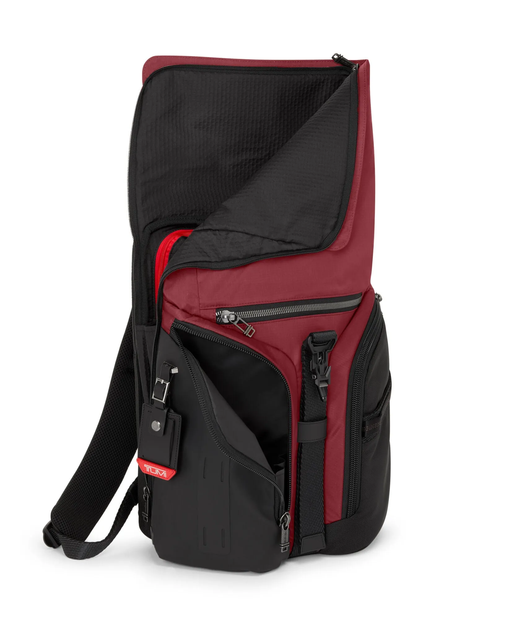 Alpha Bravo Logistics Flap Lid Backpack -  Desert Red