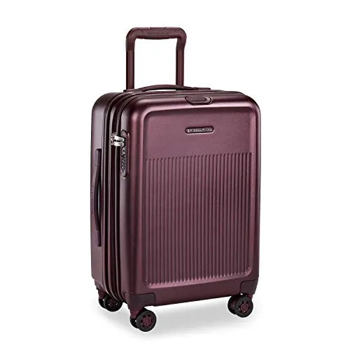 Briggs & Riley Sympatico Hardside International Spinner Luggage, Plum