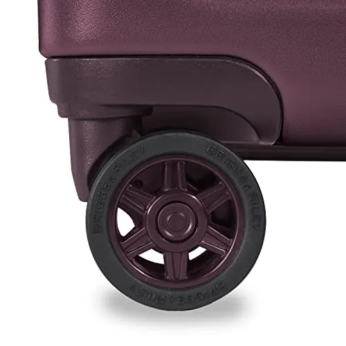 Briggs & Riley Sympatico Hardside Medium Spinner Luggage, Plum