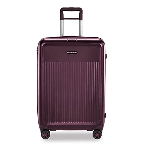 Briggs & Riley Sympatico Hardside Medium Spinner Luggage, Plum