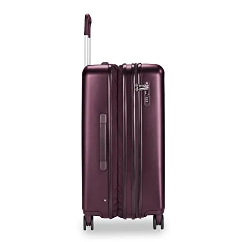 Briggs & Riley Sympatico Hardside Medium Spinner Luggage, Plum