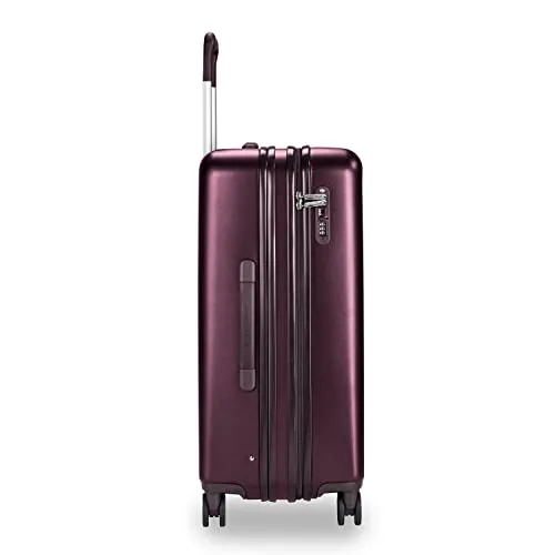 Briggs & Riley Sympatico Hardside Medium Spinner Luggage, Plum