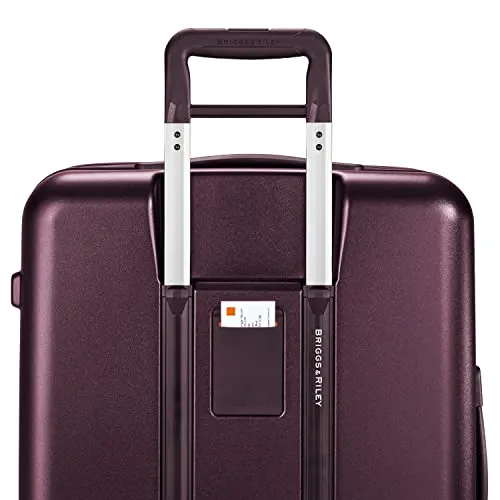 Briggs & Riley Sympatico Hardside Medium Spinner Luggage, Plum