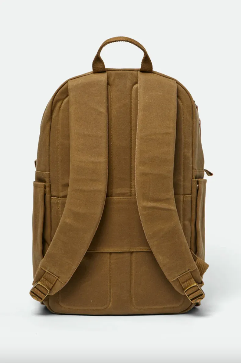 Brixton Traveler Backpack - Olive Brown