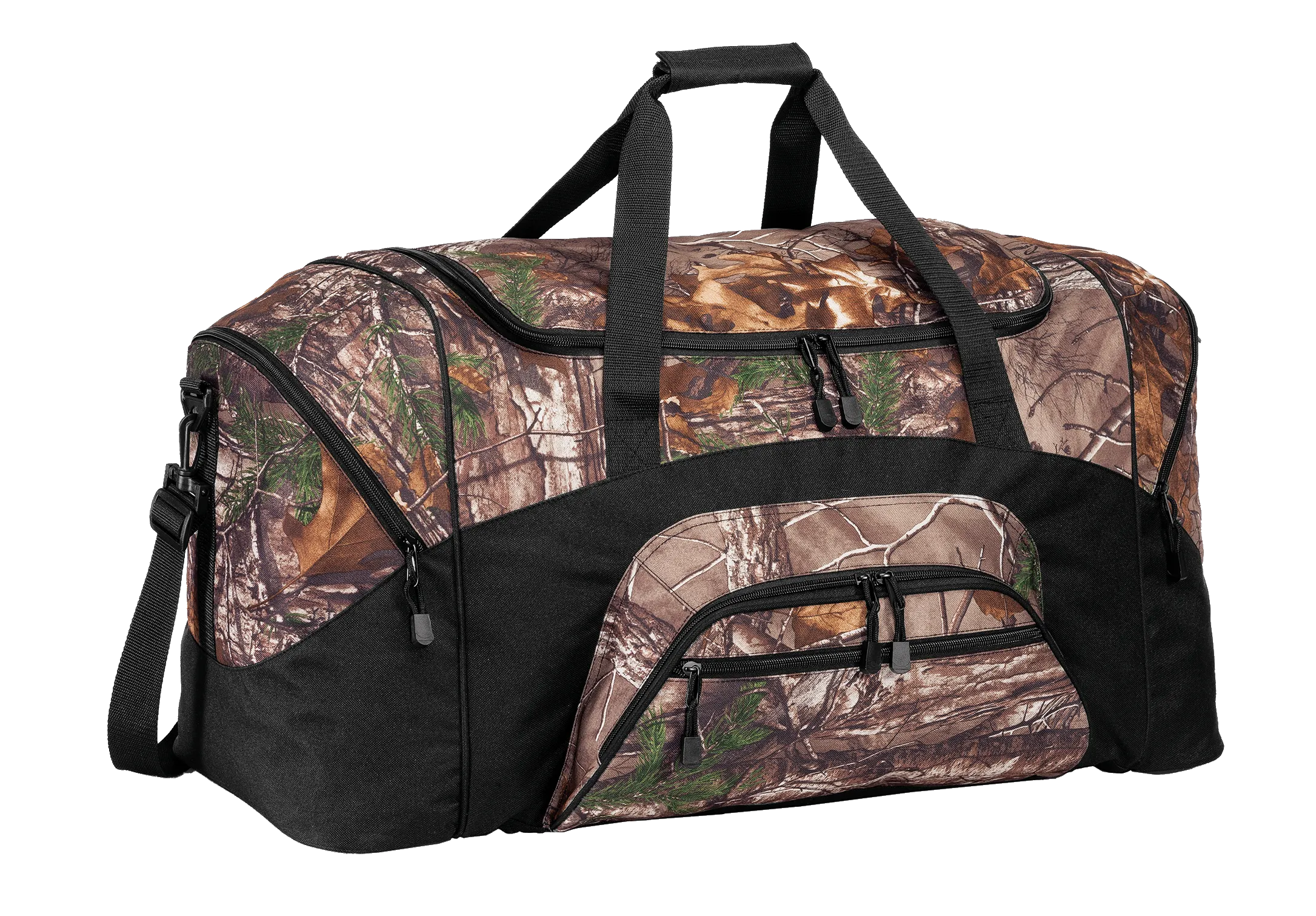 C1724 Standard Colorblock Camouflage Sport Duffel