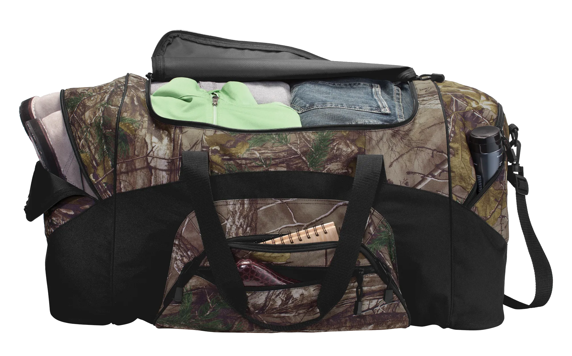 C1724 Standard Colorblock Camouflage Sport Duffel