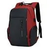 Custom Logo High Quality Hot Sale Fashion Simple Waterproof Compartment USB Charging Business Travel Laptop Backpack For Men