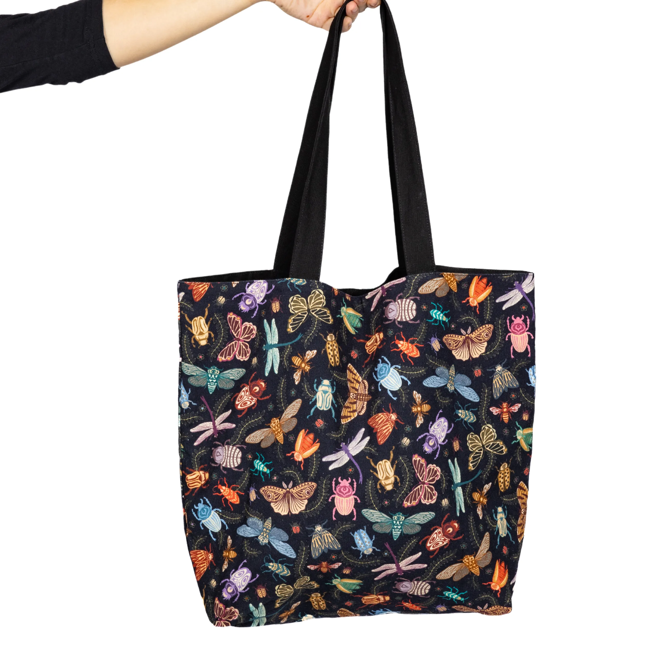 Doodle Bugs Reversible Canvas Tote Bag