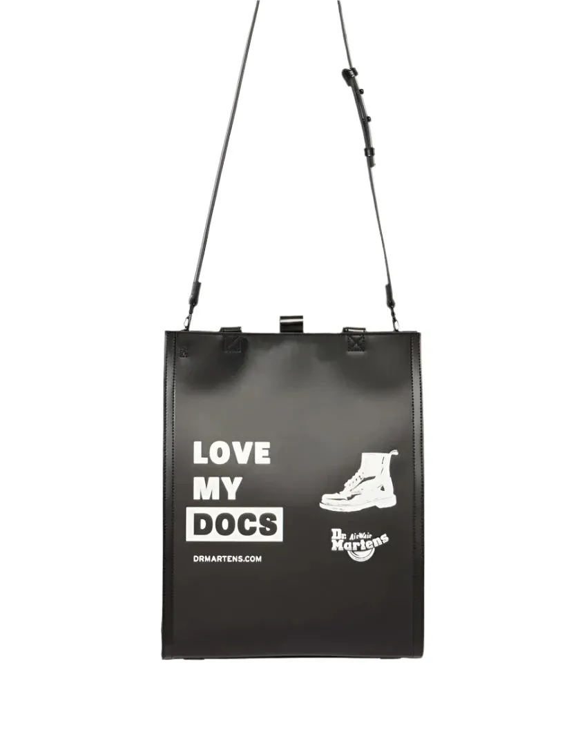 Dr Martens DNA Tote Bag Black Smooth