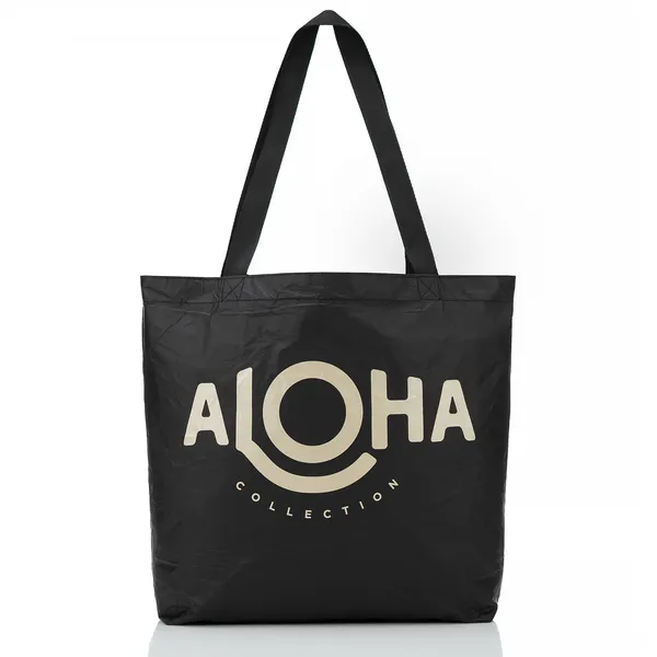 Heliconia Reversible Tote / Glow Black