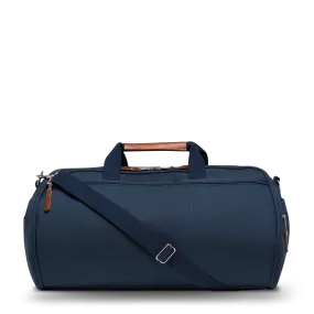 Large Garment Duffel Bag- Navy/Navy