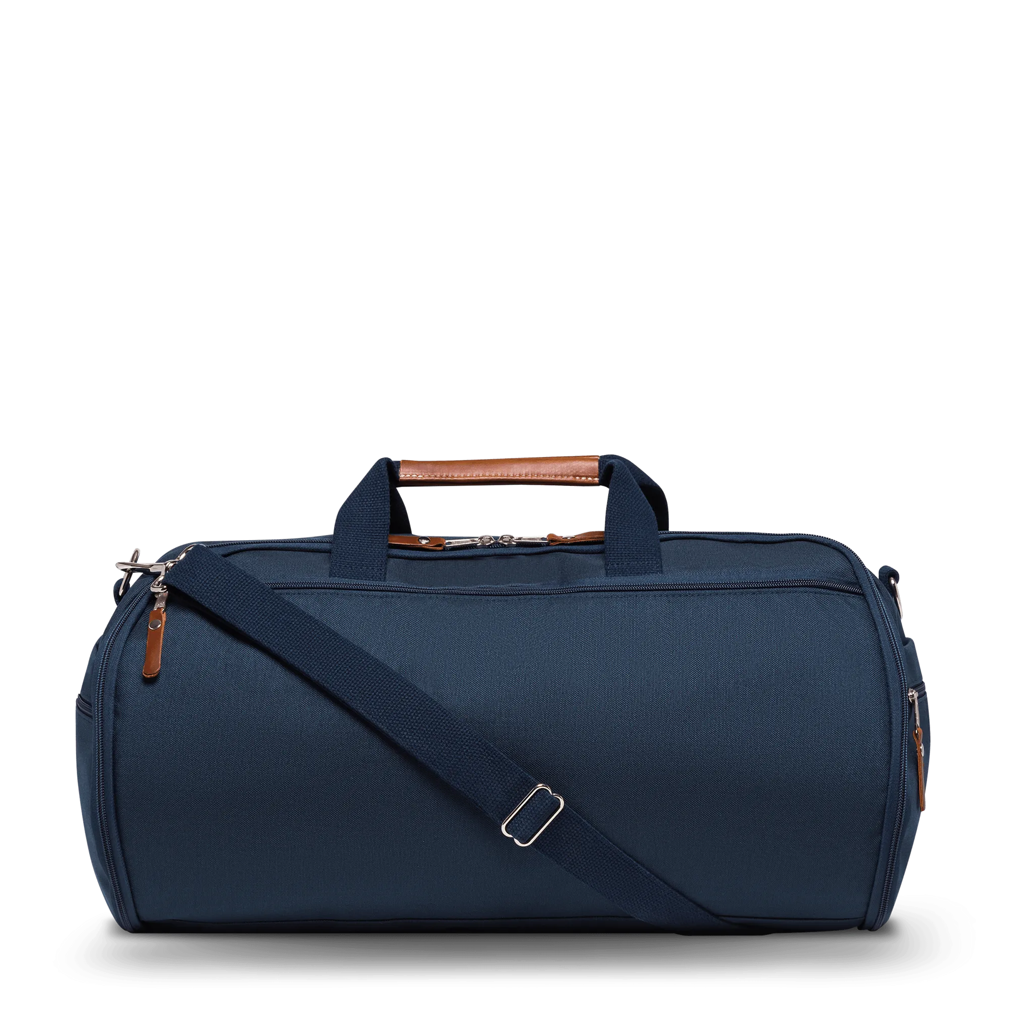 Large Garment Duffel Bag- Navy/Navy