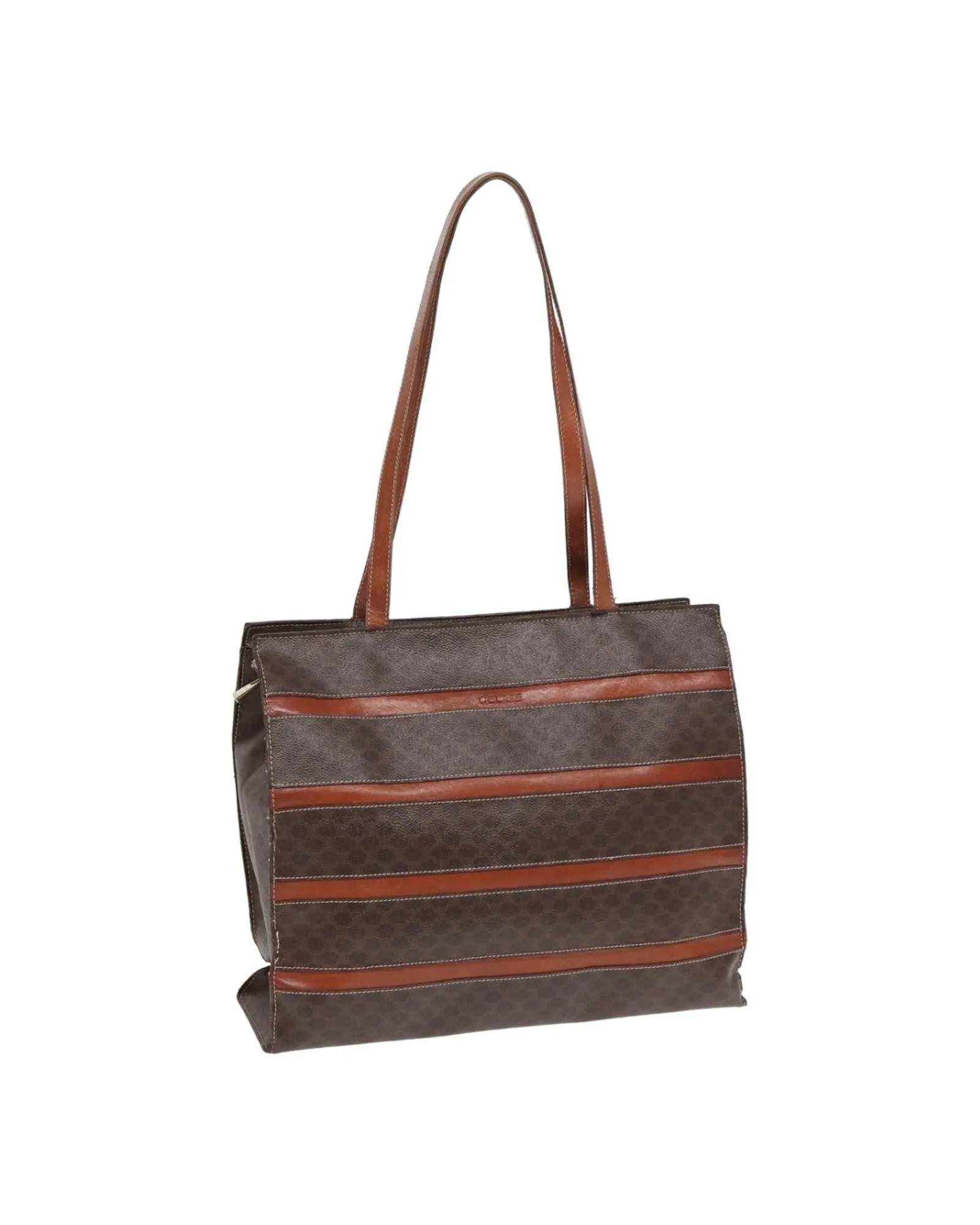 Macadam Canvas PVC Leather Tote Bag