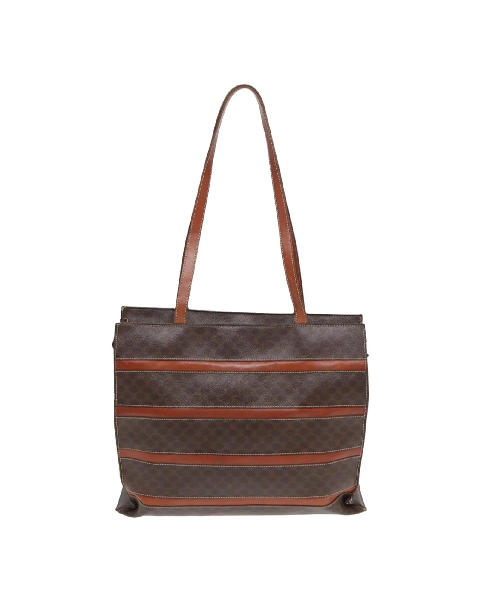 Macadam Canvas PVC Leather Tote Bag