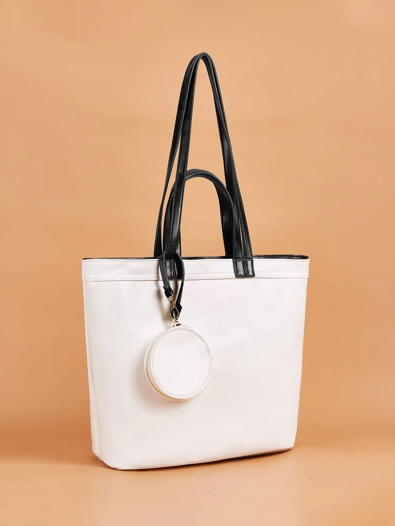 Minimalist Tote Bag With Purse