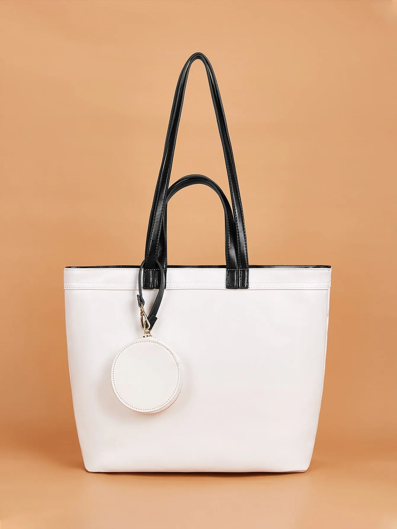 Minimalist Tote Bag With Purse