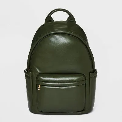 New - 18.5" Puff Dome Backpack - A New Day Green