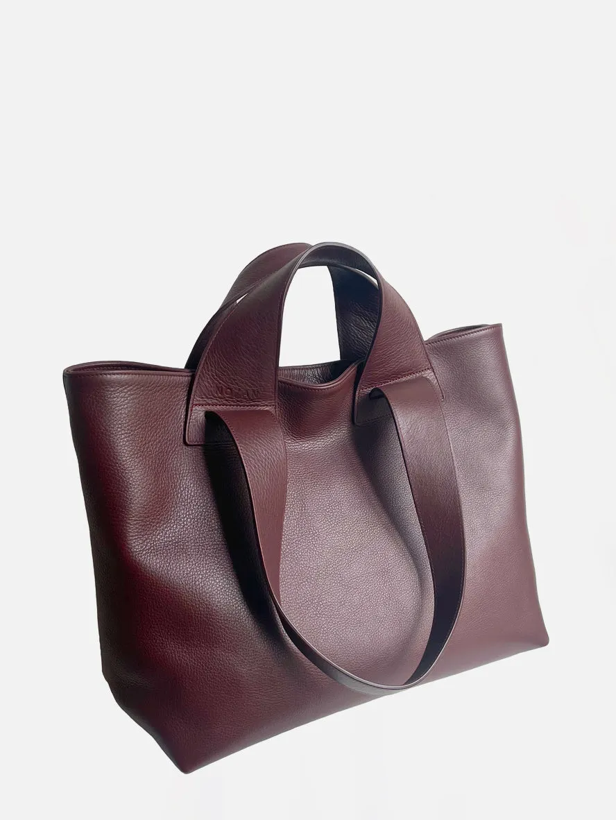 Plein Aubergine Tote