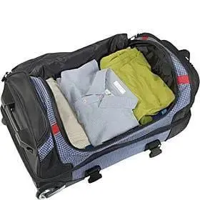 Samsonite Ripstop 26" Wheeled Duffel Blue