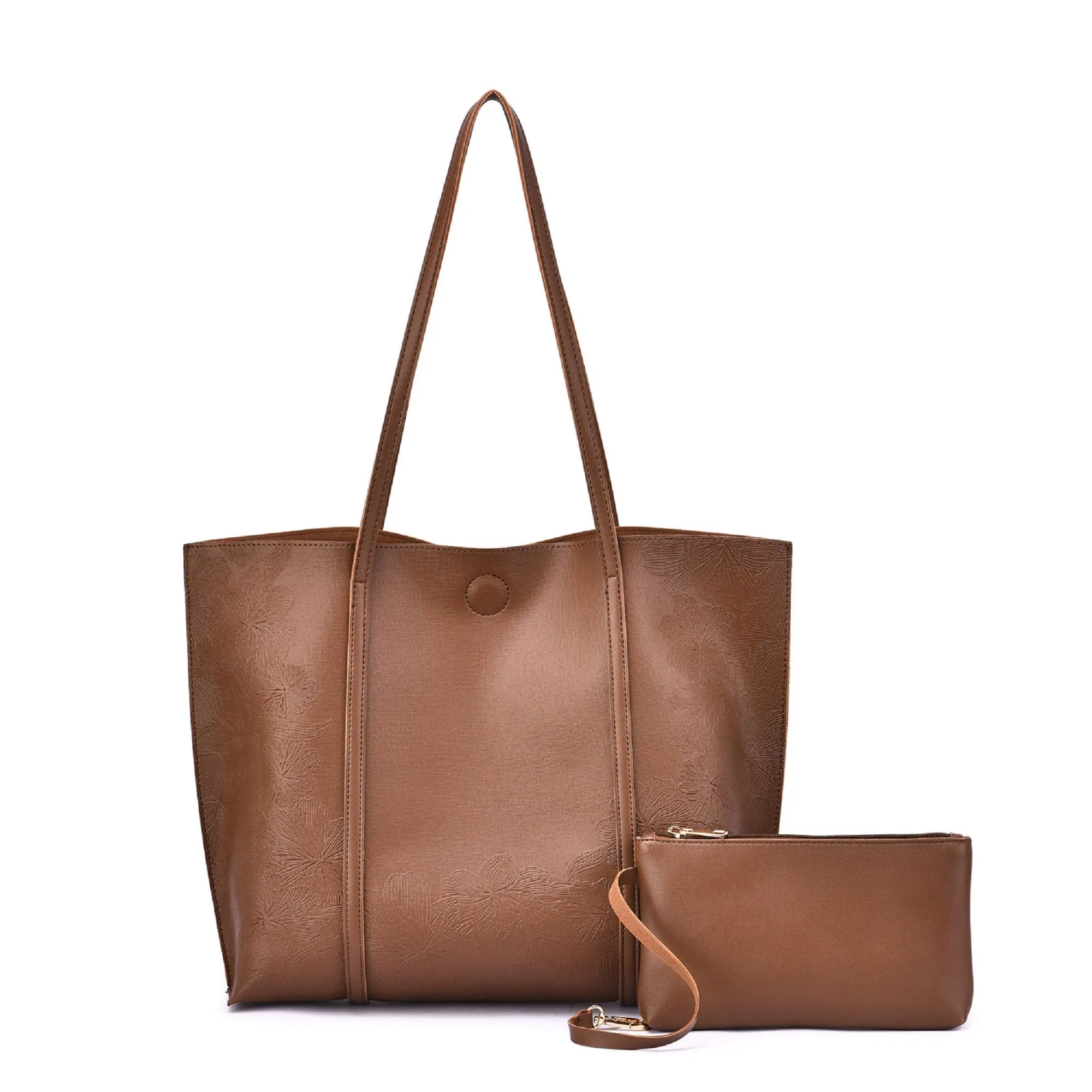 TB20503 Sadie Reversible Tote Bag With Wristlet