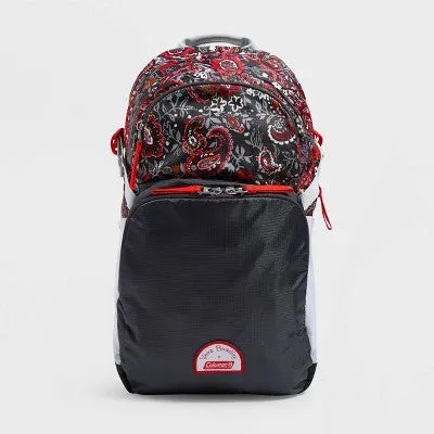 Vera Bradley   Coleman 22L Hydration Outdoor Daypack - Eden Paisley Gray