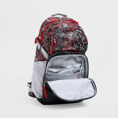 Vera Bradley   Coleman 22L Hydration Outdoor Daypack - Eden Paisley Gray