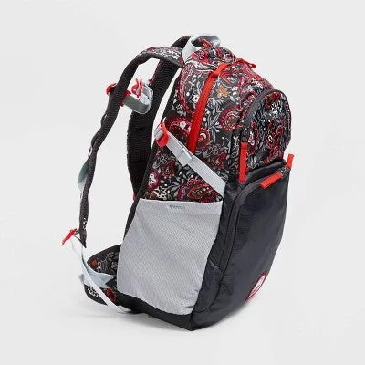 Vera Bradley   Coleman 22L Hydration Outdoor Daypack - Eden Paisley Gray