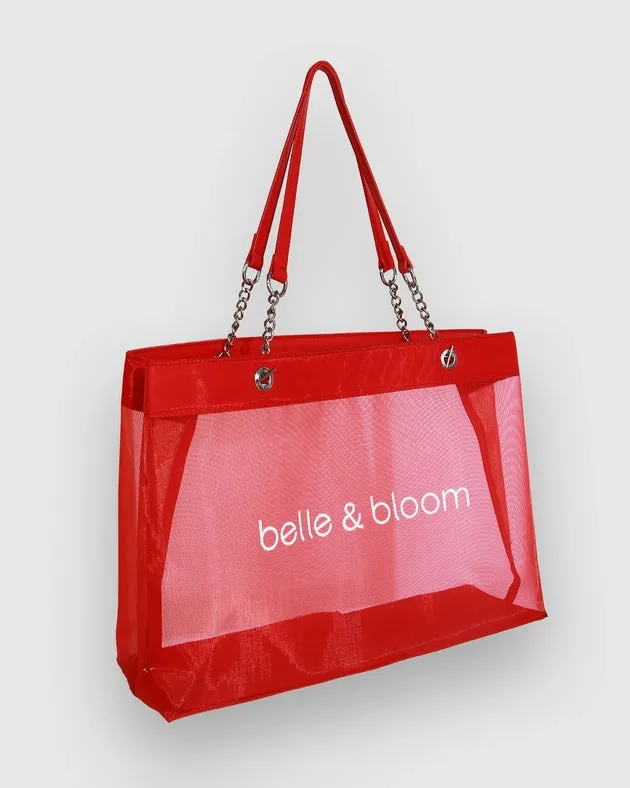 Wild Lover Tote Bag Red