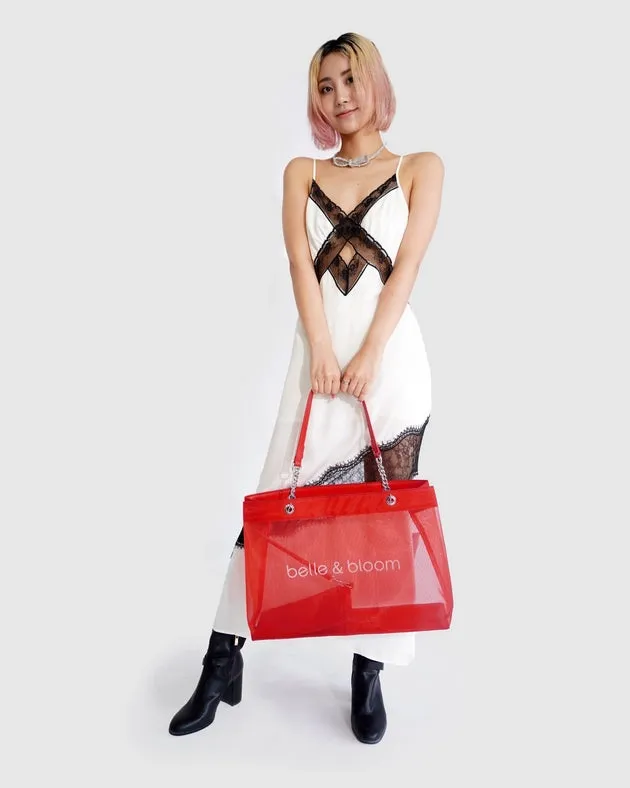 Wild Lover Tote Bag Red