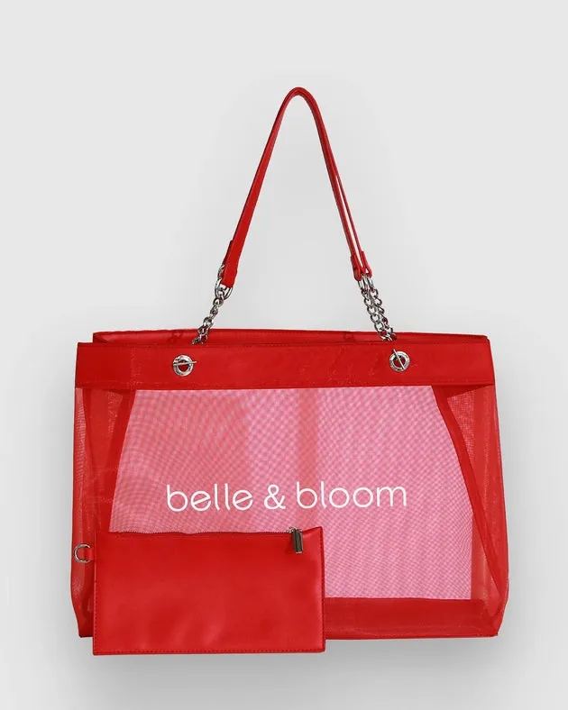 Wild Lover Tote Bag Red